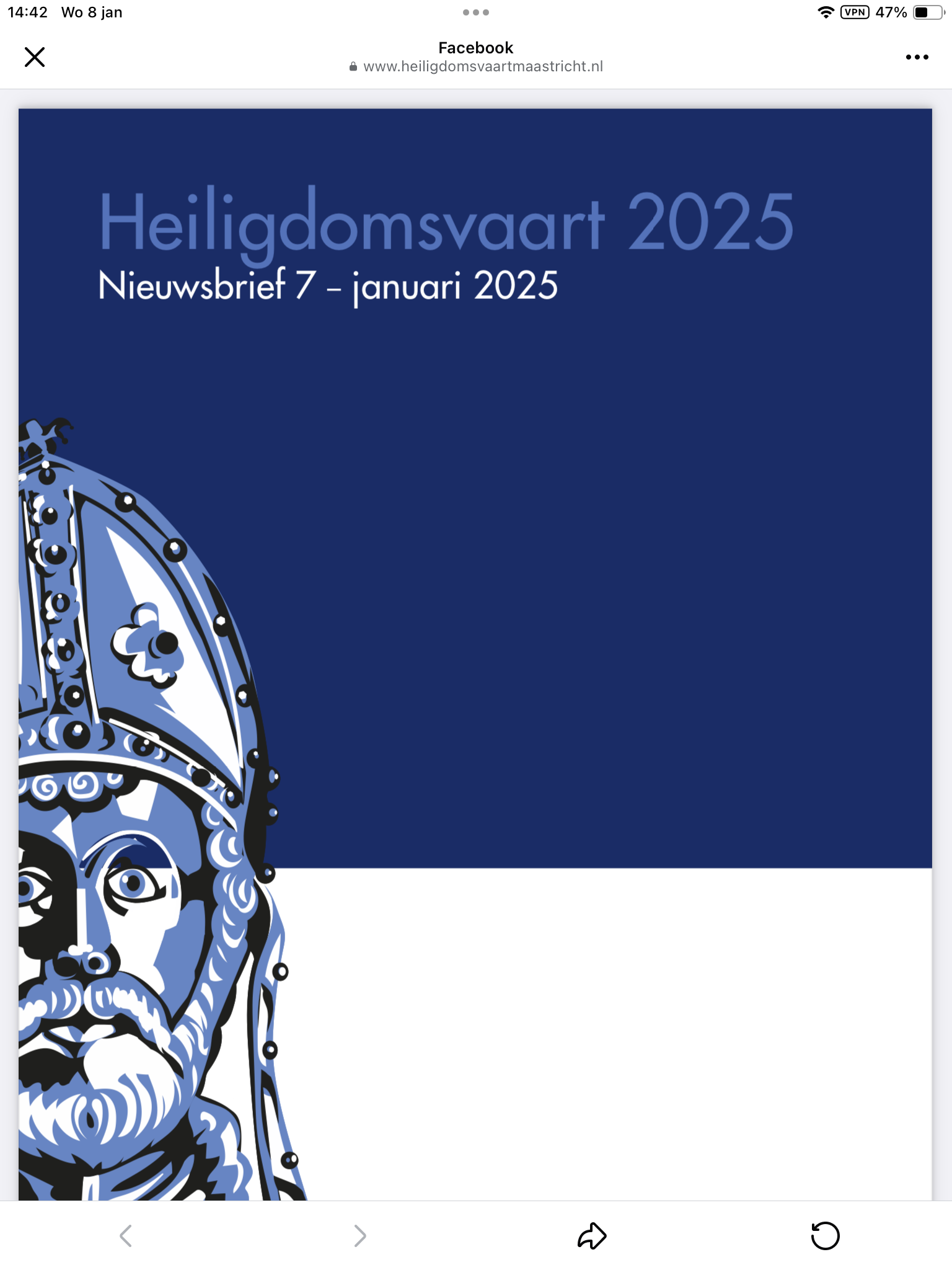 Heiligdomsvaart 2025 – Nieuwsbrief 7.                  Zie onderstaande link.