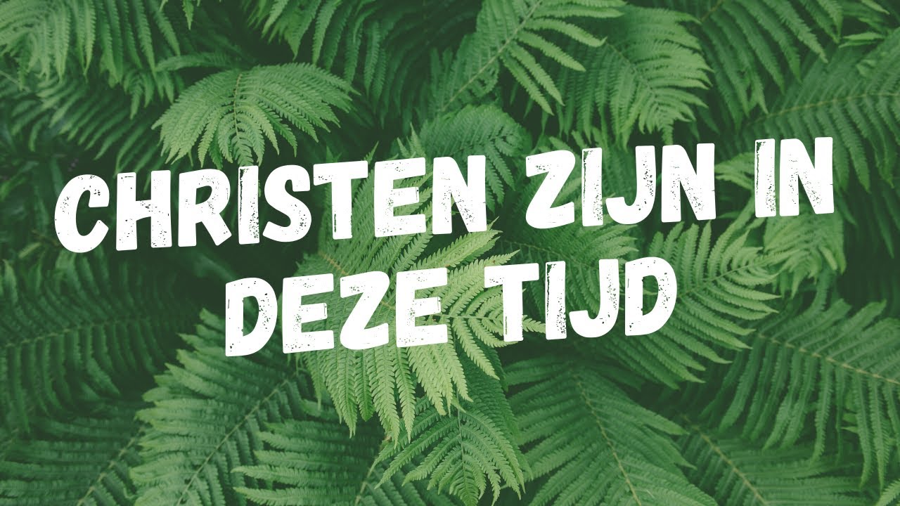 Christen zijn aan de grens
